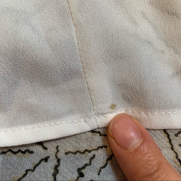 BCBGENERATION Asymmetrical Abstract Confetti Mini Skirt XS - Picture 12 of 12